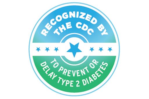 Recognized by the CDC to Prevent or Delay Type 2 Diabetes Award