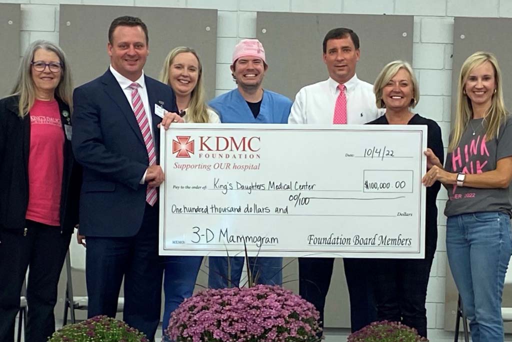 KDMC Foundation Gift Check